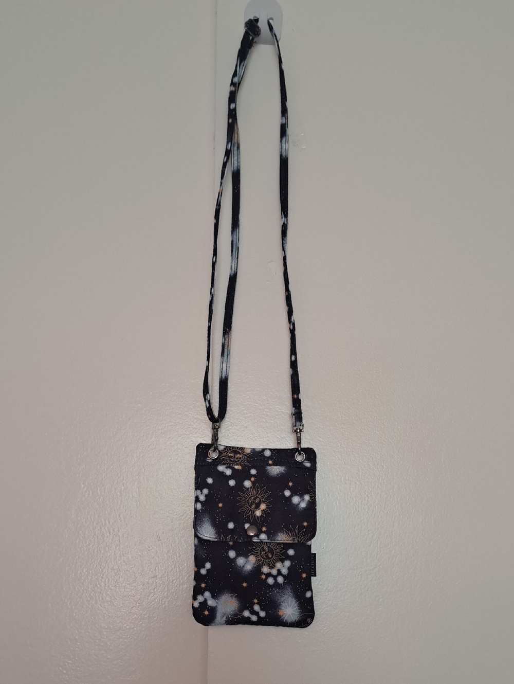 Sun & Moon Navy Crossbody Phone Bag by